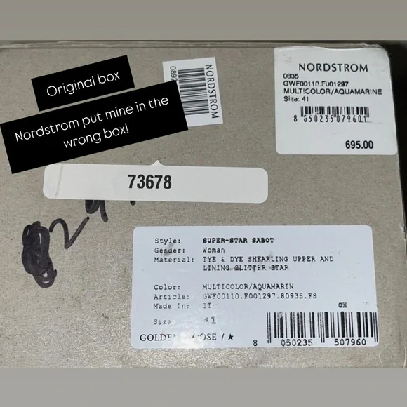 Golden Goose Super-Star Sabot Geniuine Shearling Sneakers - Picture 12 of 12